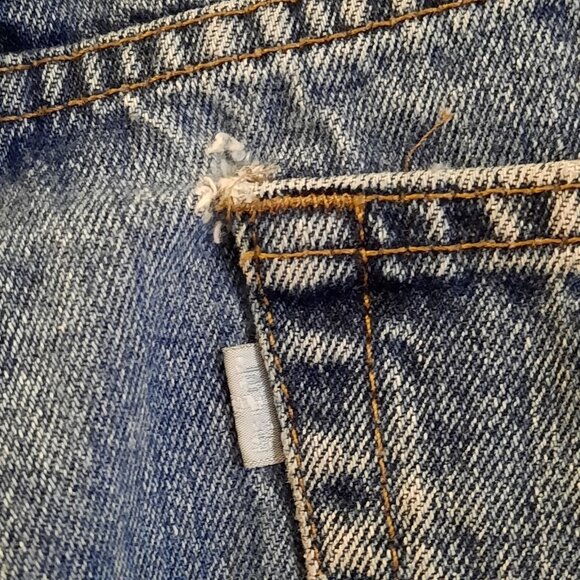 Vtg Levis Silvertab Jeans Mens 38x30 (Fits 36x30) Baggy Loose 90s Y2K Skater - Picture 6 of 16